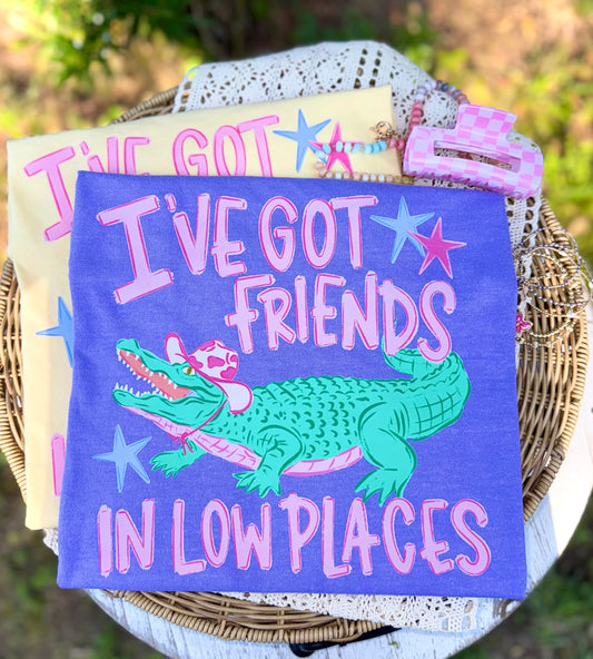 FRIENDS IN LOW PLACES