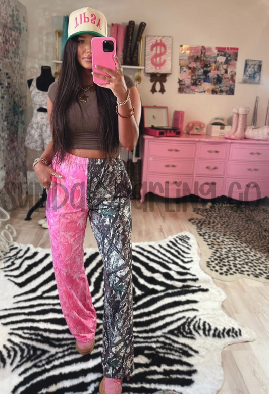 PRE ORDER SPLIT PINK CAMO & REG CAMO