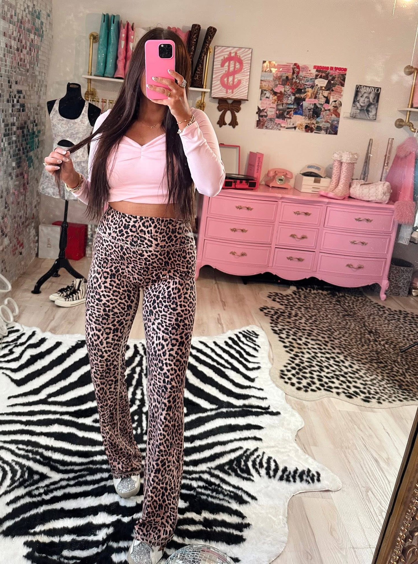 LEOPARD YOGA PANTS
