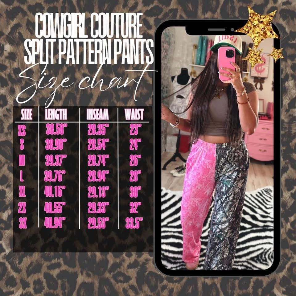 PRE ORDER SPLIT PINK CAMO & REG CAMO