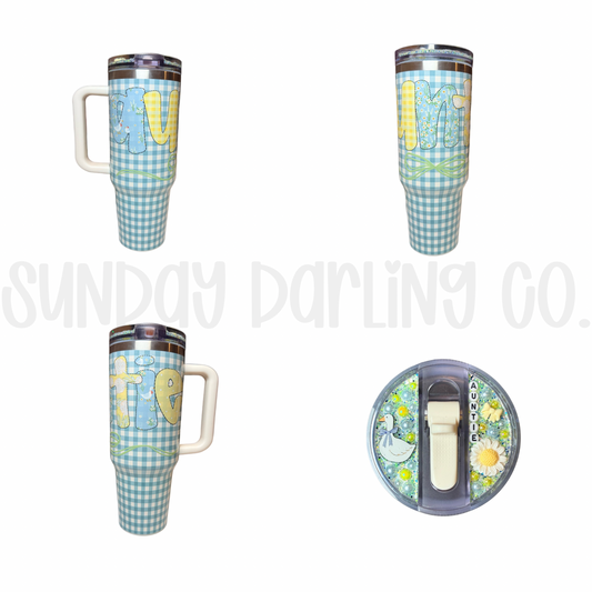 RTS 40oz FLIP STRAW AUNTIE