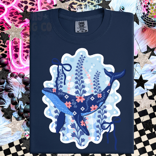 FLORAL WHALE
