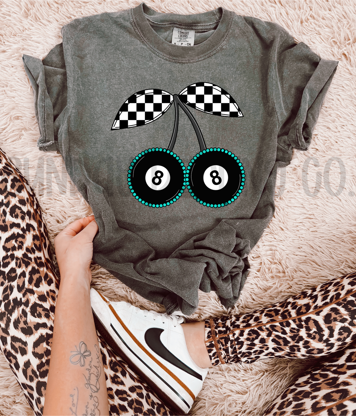 CHECKERED CHERRY 8BALL