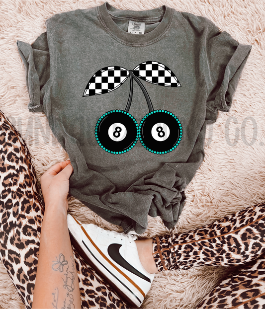 CHECKERED CHERRY 8BALL